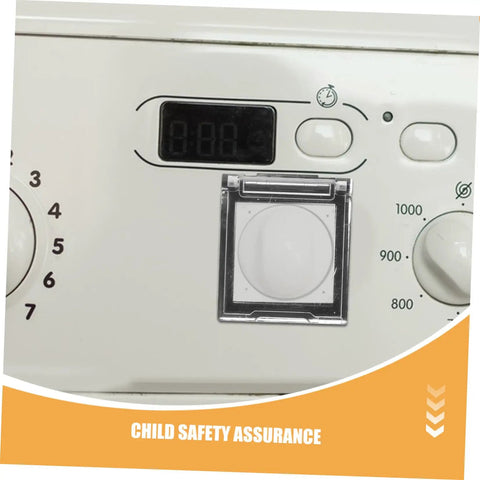 26mm Button Protector Cover With Double Sided Adhesive Waterproof Plastic Power Switch Guard for washing machine