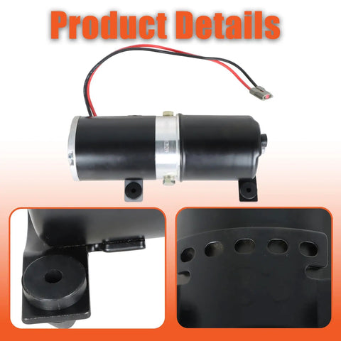 Premium Convertible Top Hydraulic Pump Replacement With 2 Wire Motor For Mustang 1994 1995 1996 1997 1998 1999 2000 2001 2002 2003 2004 Plug And Play Easy Install Durable High Pressure Lift For Smooth Up Down Operation
