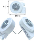 OEM Evaporator Fan Motor For Refrigerator Replacement DREP5020LB 12V DC BLDC 2520RPM 3.21W 0.268A with size dimensions