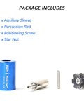 Package includes for Bike Fork Star Nut Setting Kit For 1 1 Eighth Inch Steerer Tubes No Hassle Install Star Nut Tool