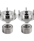 2 X Front Wheel Hub Bearing Assembly For 2006-2014 Hyundai Sonata 4-Cylinder Excludes 2.0L Turbo, 2011-2014 Tucson, 2003-2005 XG350, 2011-2014 Kia Sportage, 2007-2010 Kia Rondo, 2006-2013 Kia Optima Replacement 510034 930603, showing two hub assemblies and bearings