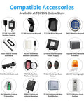 Compatible accessories for Beefy Heavy Duty Single Swing Gate Opener For Gates Up To 18 Feet Electric Driveway Gate Operator