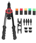 Stainless Steel Hand Rivet Nut Tool Kit BT 606 With M8 Nut 9mm Stroke 25x Leverage, accessories for metal repairs DIY projects