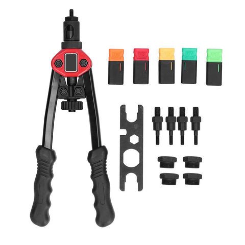 Stainless Steel Hand Rivet Nut Tool Kit BT 606 With M8 Nut 9mm Stroke 25x Leverage, accessories for metal repairs DIY projects