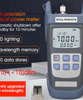 Pro Grade Visual Fault Locator With Optic Fiber Power Meter Kit For CATV FTTH Projects, FC SC ST Interface, wavelengths, test range