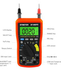 Front view of Bluetooth Enabled Digital Multimeter With App Logging And Auto Ranging, 4000 Count Multimeter detailing controls.