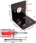 Bracket and screwdriver set for Beefy 12V To 24V DC Motor With 6000 To 12000 RPM Double Ball Bearing High Torque Low Noise.