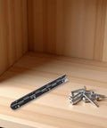 Two Pack Stainless Steel Piano Hinges 5 Inch By 0.7 Inch Heavy Duty Continuous Hinges With Holes For Cabinets Marine Grade Hardware