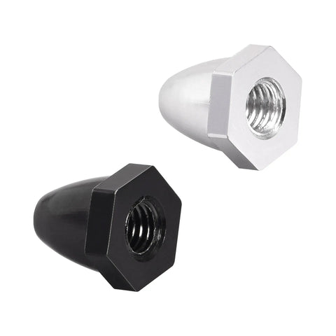 Six Pack M6 Propeller Nut Prop Adapter For Brushless Drone Motors 2212 2213 2312 2206 2208 Aluminum CW CCW Cap Covers, Easy Install, Built Tough, Keeps Props Tight In Flight