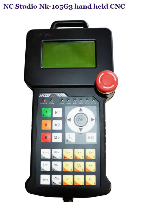 NC Studio Nk-105G3 handheld CNC controller for 51 By 98 Inch 1325 Ad And Woodworking CNC Router With 3KW Spindle, US Stock