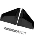 Hydrofoil Stabilizer Kit For External Boat Motors With Anti Cavitation Design, Includes stabilizer plates and mounting screws