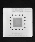 Pro Grade Magnetic BGA Reballing Stencil Kit For Notebook SR2NH CPU IC Chips Solder Ball Tin Plating Template Heating Direct Reballing Steel Mesh Repair Tools 0.15mm Top Notch Quality metal stencil close-up