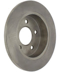 Centric 121.61042 C-Tek rear brake rotor for Ford; metal disc with four mounting holes