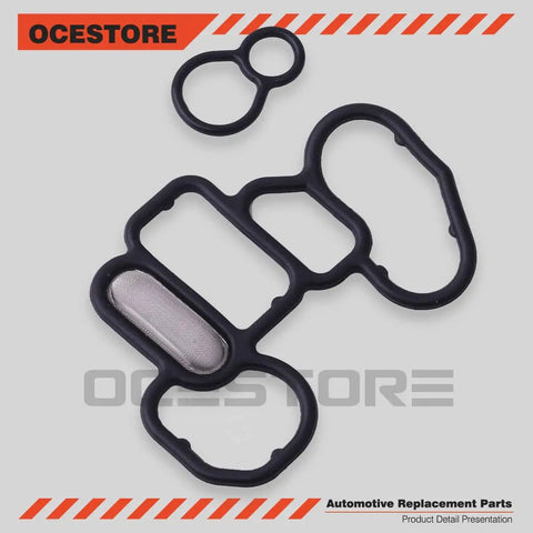 VTEC Spool Valve Filter Solenoid Screen Gasket Kit For Honda Odyssey Pilot Ridgeline V6 Engines Direct Fit