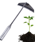 Manual Garden Sickle Weeding Tool Built For Tough Weeds And Grass Cut A Real Workhorse For Harvesting Shown With Young Plant