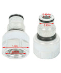 High Pressure Hydraulic Adapter Plug For Closed Center Valve Systems Built To Last Steel Construction 1-1/16-12UNF Interface