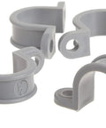 Half Inch Conduit Clamp Kit For Plastic Electrical Conduit Schedule 40 PVC And Copper Tubing Heavy Duty Polyethylene UV Resistant