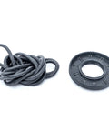 Top Quality Front Load Washer Tub Bearing And Seal Kit Replacement For Lg And Kenmore Machines showing rubber seal and bearing.