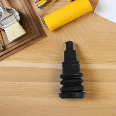 4 Piece Rubber Cable Grommet Kit For Vehicle Cable Management Universal Car Wire Boot With Vibration Reduction And UV Protection Keeps Wire Bundles Safe For Car Geeks Easy Install And Quick Access, black rubber grommet