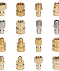 Heavy Duty Quarter Inch Brass Quick Connect Water Coupler For High Pressure Car Wash And Garden Irrigation Hose hookup variety
