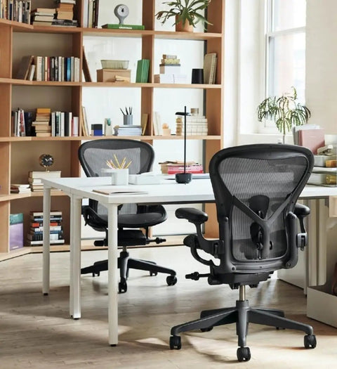 Silky Smooth Office Chair Casters With 10mm Stem And 22mm Shaft slick swivel rollers on an office chair in a stylish workspace.