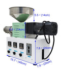Badass Single Screw Extruder Desktop Machine For Custom 3D Printer Filament Production showcasing 25mm barrel and control panel.