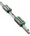 Industrial Grade Linear Guide Kit For CNC Machines And 3D Printers With Slider, Smooth Orbital Motion System, Stainless Steel Rails For Precise Cutting And Engraving, Workhorse Build, Low Backlash, Long Stroke, Easy Assembly, stainless steel rail with two sliders