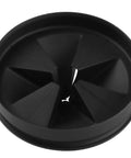 3.25 Inch Silicone Sink Baffle Replacement For Garbage Disposals No Splash Drain Guard shown from top view
