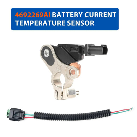 Heavy Duty Battery Current Sensor And Power Monitor Swap Fast On Chrysler Dodge Jeep Rigs with copper lead and connector.