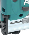 Close-up of an 18V LXT Crown Stapler with Easy Depth Control Knob, See Through Magazine Window, Lightweight Design
