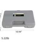 Air Conditioning Clutch Holding Tool Set The Go To A C Clutch Remove And Install Kit For GM Chevy Chrysler Subaru Volvo Fits 510 508 507 709 32C 25C 17C Not For F150 With F10 Compressor gray plastic case front view