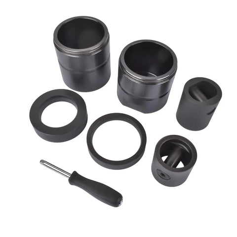 Leaf Spring Pin Bushing Service Kit Built Tough For Heavy Duty Trucks With Damage Free Press Style Installation Safe Removal And Replacement Of Leaf Springs And Suspension Bushings Replaces 15030, black steel tools