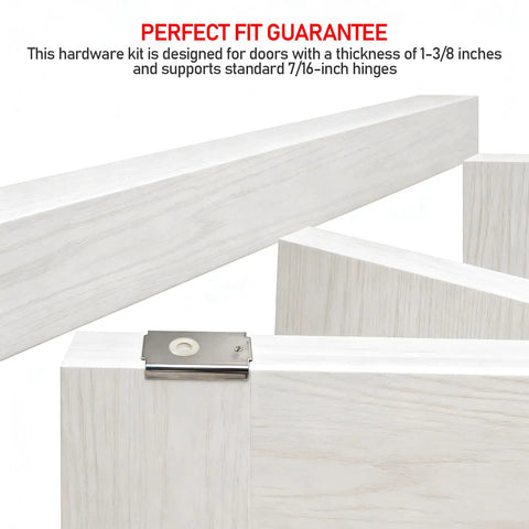 10 Pack N7192 Bi Fold Door Repair Bracket Stainless Steel Repair Set For 1 3 8 Inch Doors Fixes Folding Doors Pocket Doors Accordion Doors Barn Doors Solutions