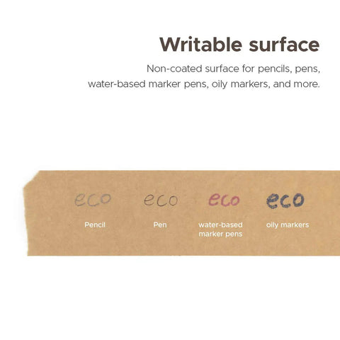 Brown Kraft Paper Tape 2 Inch By 43 Yards With Writable Non Coated Surface For Masking Sealing And Packaging Use Eco Friendly Recyclable