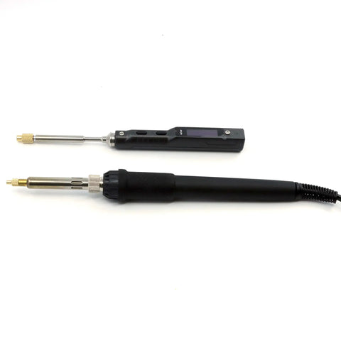 Heat Set Insert Tool Kit with Brass Knurled Nut Adapters for Pine64 TS100 TS101 936 Soldering Iron displayed on white background