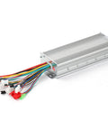 Versatile Brushless Motor Controller for E Bikes and E Scooters, 36V to 64V, 350W to 1200W Range with exposed wiring.