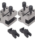 Hardened Steel 90 Degree V Block Set With Clamps, 1-3/8 x 1-3/8 x 1-3/16, pro grade machinist gauge kit in wooden case