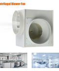 Rock Solid Centrifugal Blower With Kickin 2300 Cubic Meter Hour Airflow 300 Watt Motor And 3 Speed Adjustable Ventilation Fan for lab smoke and fume extraction.