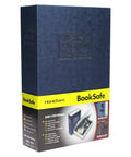Discreet Diversion Safe Book Box With Key In Blue Dictionary Lookalike Hidden Storage For Money Jewelry Valuables Portable