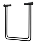 Foldable Bike Repair Stand For Maintenance And Repairs With Adjustable Chainstay Mounts, black steel frame detail, large size