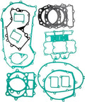 Heavy Duty Crankcase Covers And Cylinder Gasket Kit For Kawasaki Vn1500 1600cc 2003 To 2008 multi-layer gaskets for sealing repair.