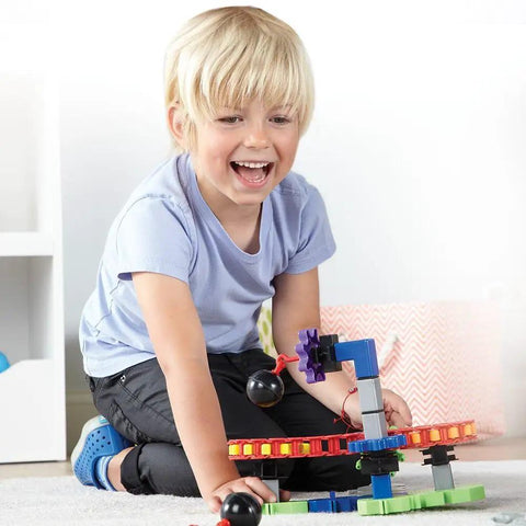 Hands On Gears In Motion Engineering Kit For Kids A Fun Stem Toy To Build Moving Machines Boost Critical Thinking Fine Motor Skills And Creative Problem Solving With Colorful Gears Rods And Wheels