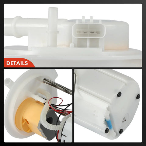 Close-up of Electric Fuel Pump Assembly With Sending Unit Drop In Replacement For Jeep Cherokee 2014 2022 And Chrysler 200 2015 2017