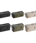 Dual Size Tool Box Organizer Set With 6.5L And 4L Capacities Secure Locking Clasps Layered Compartments For Quick Access