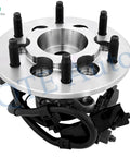 Front Wheel Hub Bearing Assembly Replacement For 2004-2008 Chevy Colorado And 2004-2008 GMC Canyon RWD, Pair Of 2 Hubs