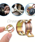 Grab This Ultimate 130Pc Hose Spring Clamp Fastener Assortment Kit With Ten Sizes From 6 To 22mm For Tough Auto Repairs And DIY Jobs Featuring Durable Spring Steel Construction That Holds Up Great. spring steel hose clamp, 6-22mm, for auto repairs and DIY