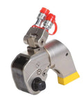 Rock Solid Pro Grade Hydraulic Torque Wrench Built Like A Beast With Anti Corrosion Alloy Square Drive, close-up view.