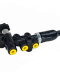 Beefed Up Universal Brake Proportioning Valve And Mounting Bracket Line Kit With Adjustable Dial Control compatible with Wilwood style.