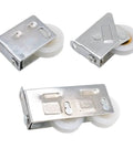 Swap Out Squeaky Track Rollers With These Beefy Dual And Single Wheel Pulleys For Plastic Aluminum Sliding Doors Heavy Glide Smooth Ride Easy Install Grab The 4 Pack Quick 3 durable pulleys made of stainless steel and plastic.