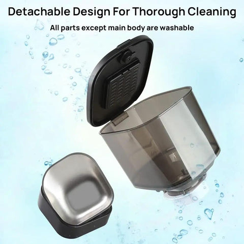 Automatic Cat Feeder With HD Camera And Two Way Video Chat Powered By 5G WiFi For Live Pet Monitoring Plus 5 Liter Food Storage Pretty Sweet And Heck Of A Smart Upgrade For Your Fur Babies